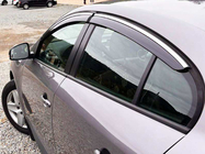 Renault Fluence 2009-2016 Windabweiser mit Chromleiste Niken Luxury (4 Stk) Foto 5