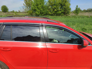 Skoda Octavia III A7 2013-2019 Windabweiser mit Chromleisten Niken Luxury (SW, 4 Stk) Foto 1