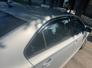 Skoda Rapid 2012-2019 Windabweiser mit Chromleiste Niken Luxury (4 Stk) Foto 2