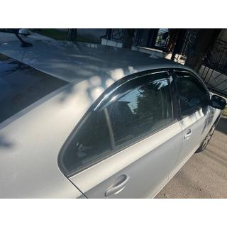 Windabweiser mit Chromleiste Niken Luxury (4 Stk) Skoda Rapid 2012-2019 Foto 2