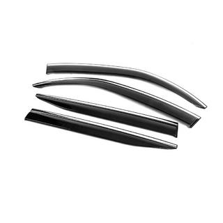 Windabweiser mit Chromleiste Niken Luxury (4 Stk) Toyota Land Cruiser 300 2021- Foto 2