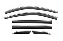 Honda CRV 2022- Windabweiser mit Chromleisten Niken Luxury (6 Stk) Foto 1
