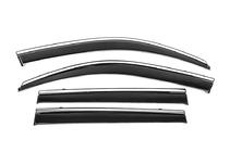Toyota Land Cruiser Prado 150 2009-2023 Chrom Windabweiser Niken Luxury (4 Stk) Foto 2