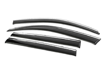 Toyota Land Cruiser Prado 150 2009-2023 Chrom Windabweiser Niken Luxury (4 Stk) Foto 3