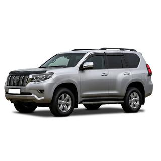 Chrom Windabweiser Niken Luxury (4 Stk) Toyota Land Cruiser Prado 150 2009-2023 Foto 1
