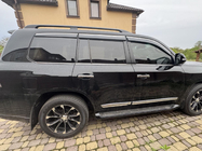 Toyota Land Cruiser 200 2007-2021 Windabweiser mit Chromleisten Niken Luxury (6 Stk) Foto 3