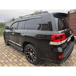 Windabweiser mit Chromleisten Niken Luxury (6 Stk) Toyota Land Cruiser 200 2007-2021 Foto 4