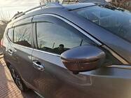 Nissan X-trail T32/Rogue 2014-2021 Windabweiser mit Chromleisten Niken Luxury (6 Stk) Foto 1