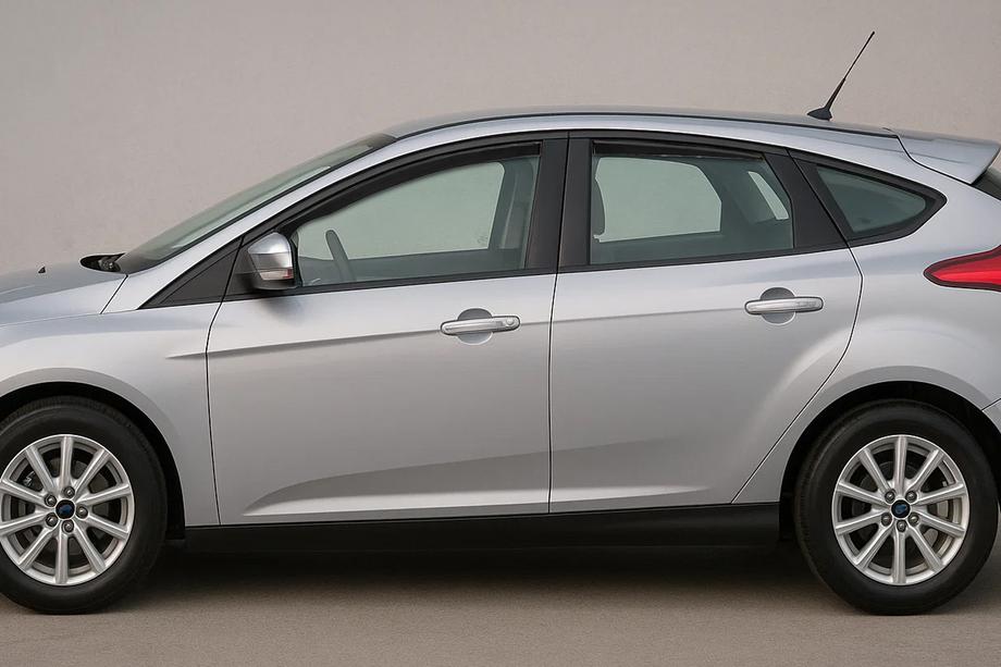 Ford Focus III 2011-2017 Einschub-Windabweiser Niken Luxury (SD/HB, 4 Stk) Image