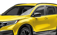 Honda CRV 2017-2022 Windabweiser zum Einstecken Niken Luxury (4 Stk) Foto 4
