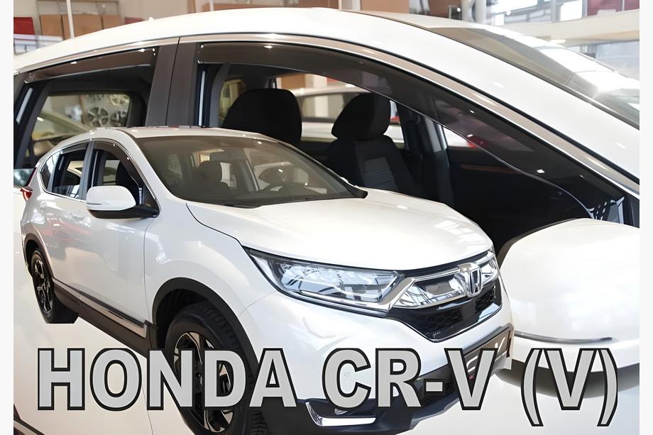 Honda CRV 2017-2022 Windabweiser zum Einstecken Niken Luxury (4 Stk) Image
