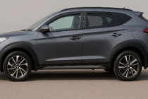 Hyundai Tucson TL 2016-2021 Windabweiser zum Einstecken Niken Luxury (4 Stk) Foto 1