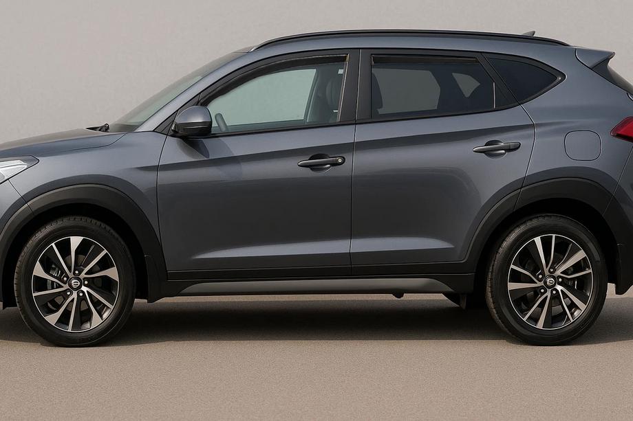 Hyundai Tucson TL 2016-2021 Windabweiser zum Einstecken Niken Luxury (4 Stk) Image
