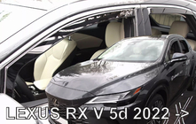 Lexus RX 2022- Windabweiser zum Einstecken Niken Luxury (4 Stk) Foto 3