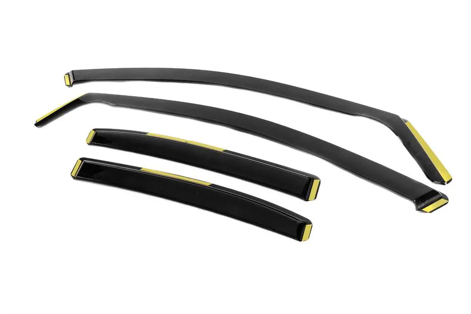Mercedes C-class W205 2014-2021 Windabweiser zum Einstecken Niken Luxury (4 Stk) Foto 3