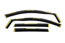 Nissan Qashqai 2014-2021 Windabweiser zum Einstecken Niken Luxury (4 Stk) Foto 1