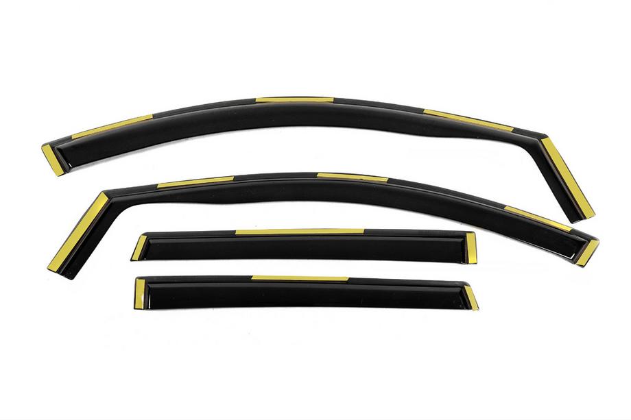Nissan Qashqai 2014-2021 Windabweiser zum Einstecken Niken Luxury (4 Stk) Image