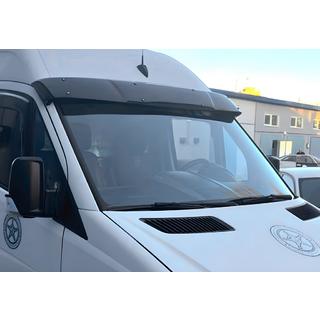 Frontscheibenblende V-3 (schwarz glanz, 5mm) Mercedes Sprinter W906 2006–2018 Foto 1