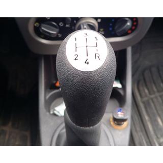 Schaltknauf 8200079112 (schwarz mit grau) Renault Logan I 2005-2008 Foto 1