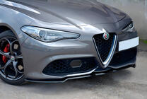 Alfa Romeo Giulia 2016-2022 Frontlippe DPT (2016-2019, Schwarz Glanz) Foto 1