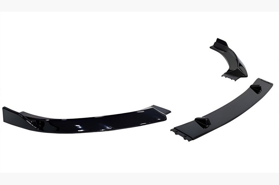 Audi A3 2012-2020 Frontlippe DPT V-1 (Schwarz Glanz, 3-teilig) Image