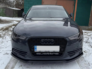 Audi A5 2007-2015 Front Lip Spoiler DPT (für S-Line, 2011-2015, Schwarz Glanz) Foto 3
