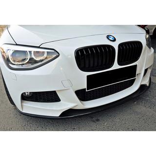 Frontlippe DPT V-3 (Für M Performance Style, Schwarz Glanz) BMW 1 Series F20/F21 2011-2019 Foto 1