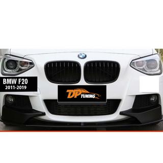 Frontlippe DPT V-1 (für M Performance, Schwarz Glanz, 2 Stück) BMW 1 Series F20/F21 2011-2019 Foto 3