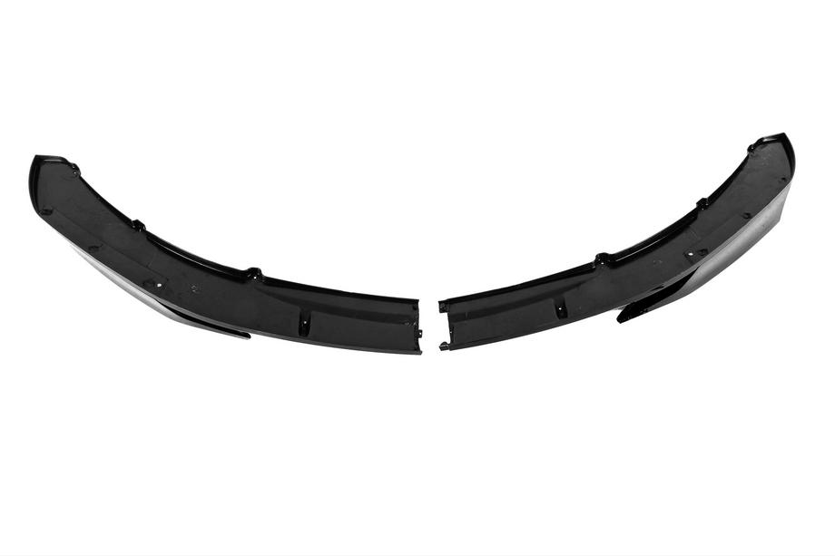 BMW 1 Series F20/F21 2011-2019 Frontlippe DPT V-1 (für M Performance, Schwarz Glanz, 2 Stück) Foto 9