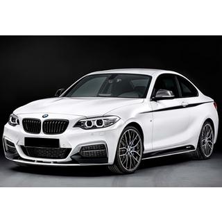 Frontlippe DPT V-2 (Für M Performance, Schwarz Glanz) BMW 2 Series F22/F23 2014-2021 Foto 1