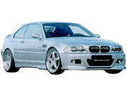 BMW 3 Series E46 1998-2006 Frontlippe DPT (für Hamman, Schwarz Glanz) Foto 2