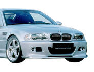 BMW 3 Series E46 1998-2006 Frontlippe DPT (für Hamman, Schwarz Glanz) Foto 3