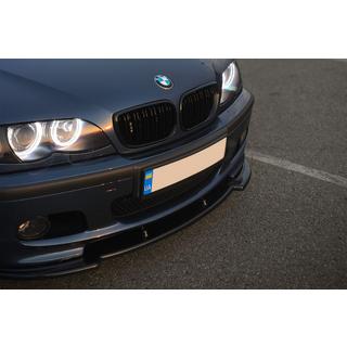 Frontlippe DPT V-1 (Für M Sport, Schwarz Glanz) BMW 3 Series E46 1998-2006 Foto 4
