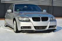 BMW 3 Series E90/E91 2005-2011 Frontlippe DPT (für E90 M-Sport 2005-2008, Schwarz Glanz) Foto 3