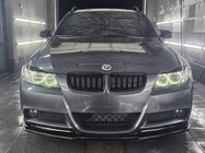 BMW 3 Series E90/E91 2005-2011 Frontlippe DPT (für E90 M-Sport 2005-2008, Schwarz Glanz) Foto 1