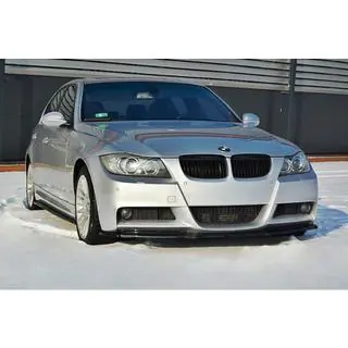 Frontlippe DPT (für E90 M-Sport 2005-2008, Schwarz Glanz) Foto 3