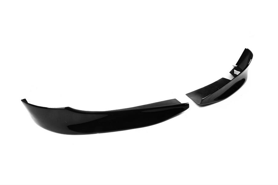 BMW 3 Series E90/E91 2005-2011 Front Flap Aufsatz DPT (für E90 Base 2005-2008, Schwarz Glanz, 2 Stk) Foto 4