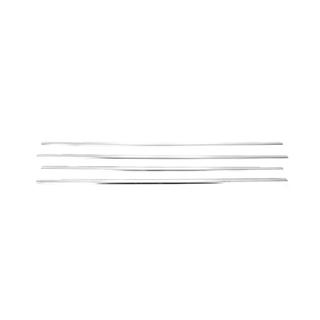 Fensterrahmen Zierleisten Edelstahl Aussen (4 Stk) Renault Scenic 1998-2003 Foto 3