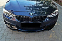 BMW 4 Series F32/F33/F36 2012-2020 Frontlippe DPT V-2 (für M-Sport, Schwarz Glanz) Foto 3