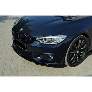Frontlippe DPT V-2 (für M-Sport, Schwarz Glanz) BMW 4 Series F32/F33/F36 2012-2020 Foto 1