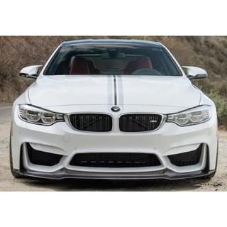 Frontlippe DPT V-4 (Für M4, Schwarz Glanz) BMW 4 Series F32/F33/F36 2012-2020 Foto 2