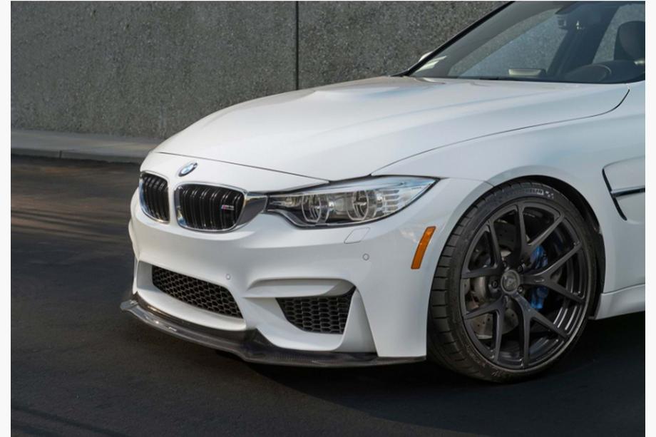 BMW 4 Series F32/F33/F36 2012-2020 Frontlippe DPT V-4 (Für M4, Schwarz Glanz) Foto 1