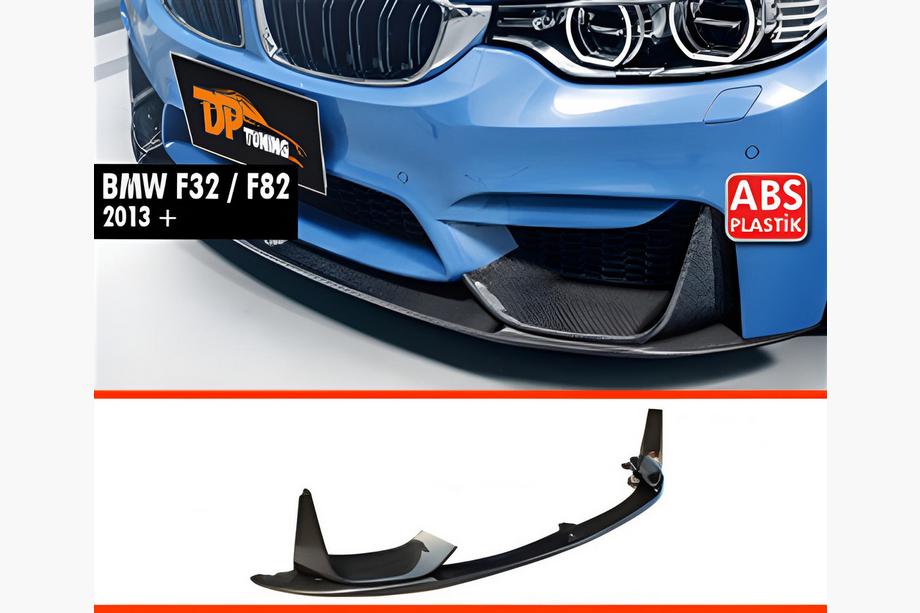BMW 4 Series F32/F33/F36 2012-2020 Frontlippe DPT V-5 (Für M4, Schwarz Glanz) Foto 1