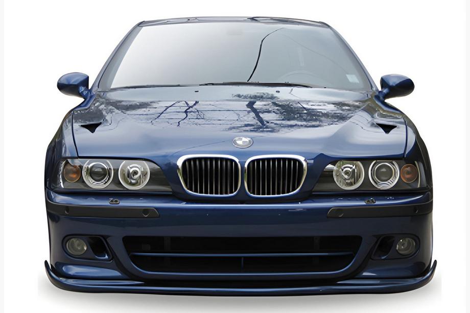 BMW 5 Series E39 1996-2003 Front Lip Spoiler DPT (für Hamann, Schwarz Glanz) Image
