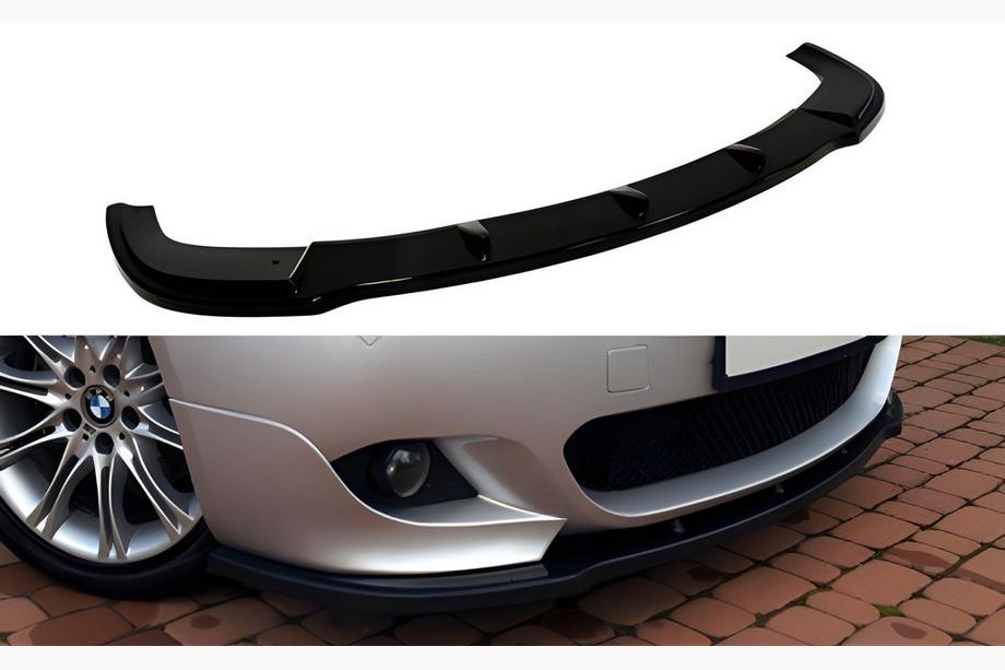 BMW 5 Series E60/E61 2003-2010 Frontlippe DPT (für M Technic Max Hamann Schwarz Glanz) Foto 1