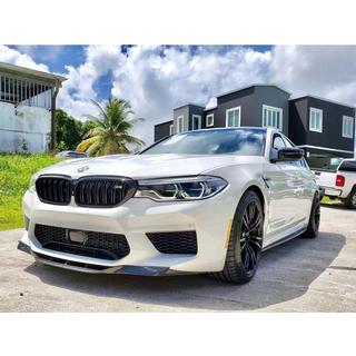 Frontlippe DPT (Für M5, 2017-2020, Schwarz Glanz) BMW 5er G30/G31 2017–2023 Foto 4