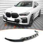 BMW X6 G06 2019–2027 Frontlippe DPT V-1 (Für M, Schwarz Glanz) Foto 2