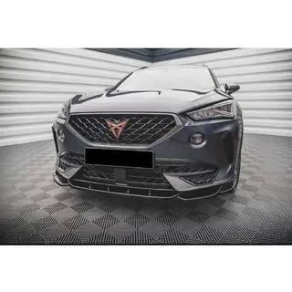 Front Lip Spoiler DPT (Schwarz Glanz) Cupra Formentor 2020-