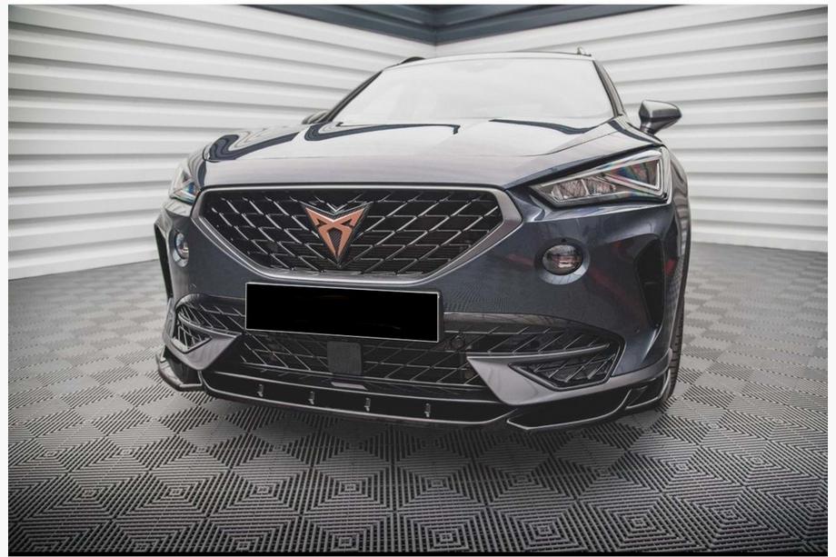 Cupra Formentor 2020- Front Lip Spoiler DPT (Schwarz Glanz) Image