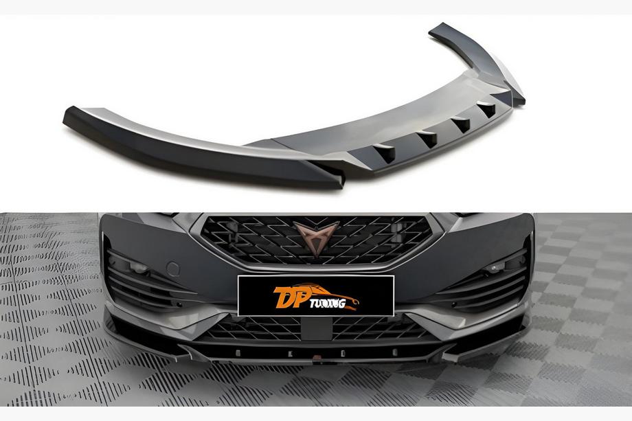 Seat Leon 2020- Frontlippe DPT (für Cupra, Schwarz Glanz) Image